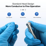 Dental 1:5 Fiber Optic Increasing Electric Contra Angle Handpiece Standard Head Internal Four Way Spray - pairaydental.com