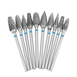 Dental Lab Polishing Bur Carbide Drills Kit HP 2.35mm Type G 10pcs/Box - pairaydental.com