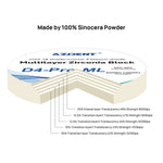 Dental D4-Pro-ML Multilayer Zirconia Block 98mm Five Layers Natural Shade Gradient - pairaydental.com