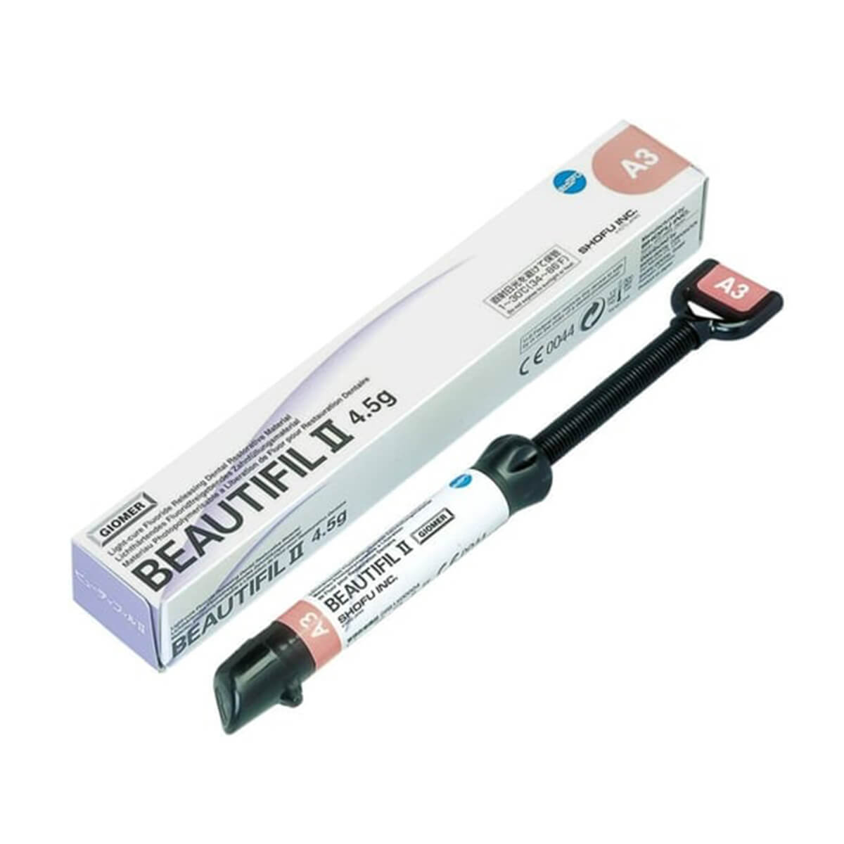 Shofu Beautifil II Nano-Hybrid Giomer Universal Composite 4.5g Syringe Refill - pairaydental.com