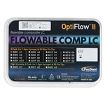 Pac-Dent OptiFlow II Nano Flowable Composites 4-Pk 4 x 1.5 gm syringes with 20 Flo-Tips A1/A2 - pairaydental.com