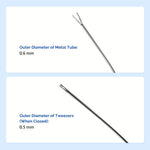 Dental Root Canal Foreign Matters Endodontic Micro Forceps Surgical Tweezers - pairaydental.com