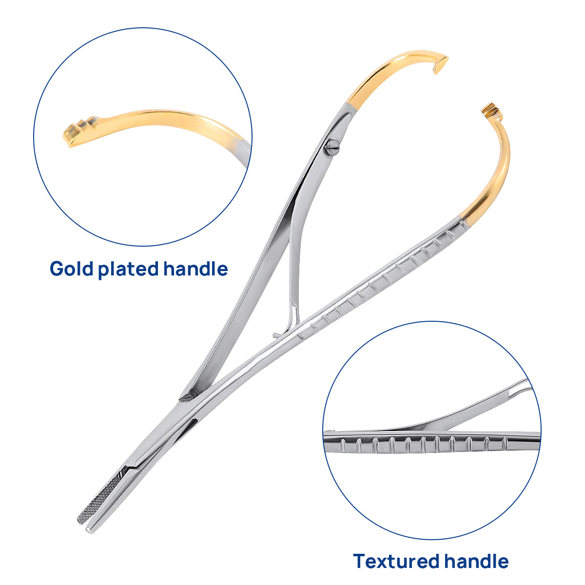 Dental Orthodontic Elastic Placement Ligature Tie Holder 14cm - pairaydental.com