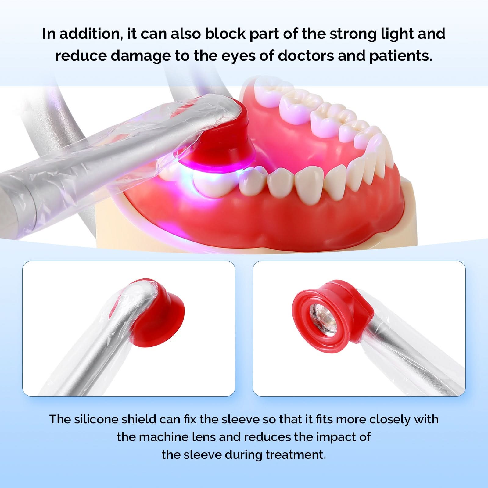 COXO Curing & Orthodontic LED Light 3 Working Mode Light Intensity Up to 3000mw/cm2 #DB686 SWIFT