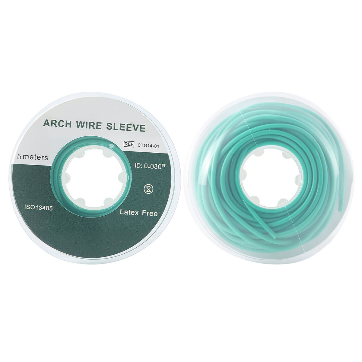 Orthodontic Elastic Arch wire Sleeve 5m/Roll Non-latex Red/Green/Blue - pairaydental.com