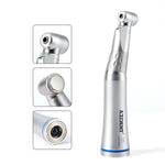 Dental 1:1 LED Low Speed Contra Angle Handpiece with E-generator Push Button Internal Spray - pairaydental.com