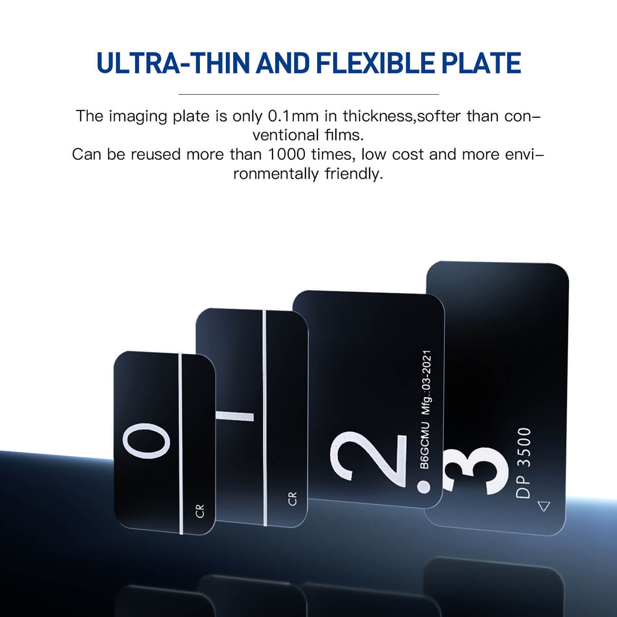 Dental Imaging Phosphor Plate Size 2# for Digital X-ray - pairaydental.com