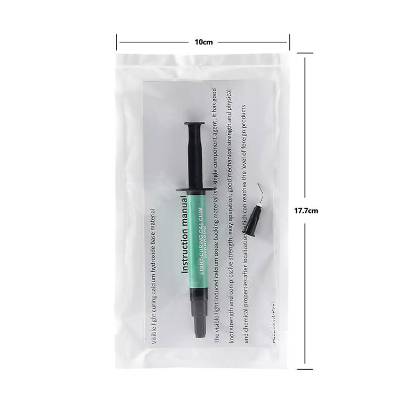 Dental Light-Cured Radiopaque Calcium Hydroxide Paste Cavity Liner Pulp Capping - pairaydental.com