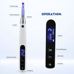 Cordless Hygiene Prophy Handpiece 360° Rotating 6 Speed Settings & 2 Prophy Angles - pairaydental.com