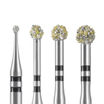 Dental Degranulation Bur Kit CA2.35mm Osseous Debridement Soft Tissue Removal Diamond 4pcs/Kit - pairaydental.com