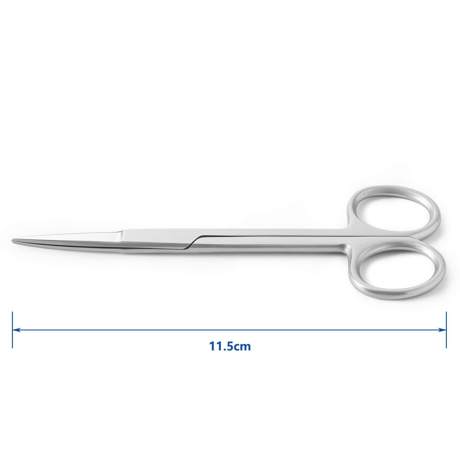 Dental Surgical Gum Tissue Scissors Straight Tip Stainless Steel 11.5cm(4.52") - pairaydental.com