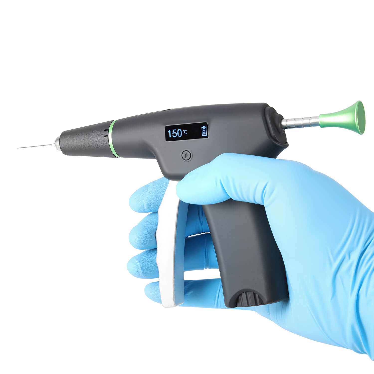 Dental Obturation System Endo Gutta Percha Root Canal Heated Gun & Pen with 4 Heating Tips and 3 Needles - pairaydental.com