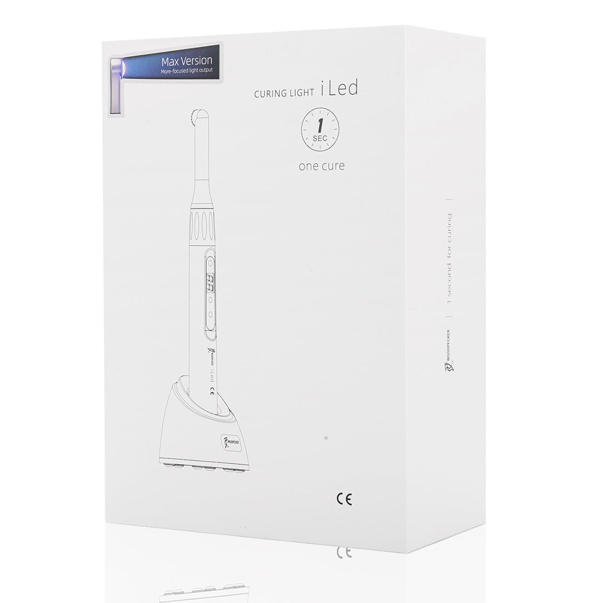 Woodpecker iLED Max Curing Light Cordless 360° Rotary Upgraded 2500mW/cm² - pairaydental.com