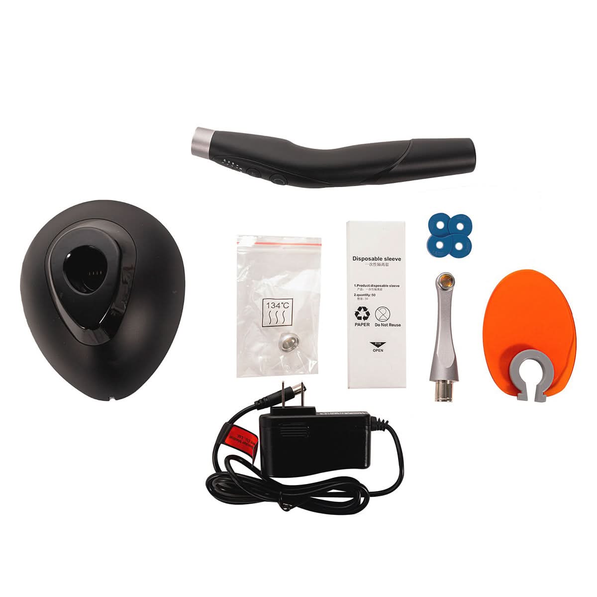 Woodpecker O-Light II Curing Light Cordless Upgraded Focused Light 3000mW/cm2 - pairaydental.com