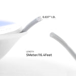 Orthodontic Elastic Archwire Sleeve Tubing 5M/Roll Clear/Gray Colors - pairaydental.com