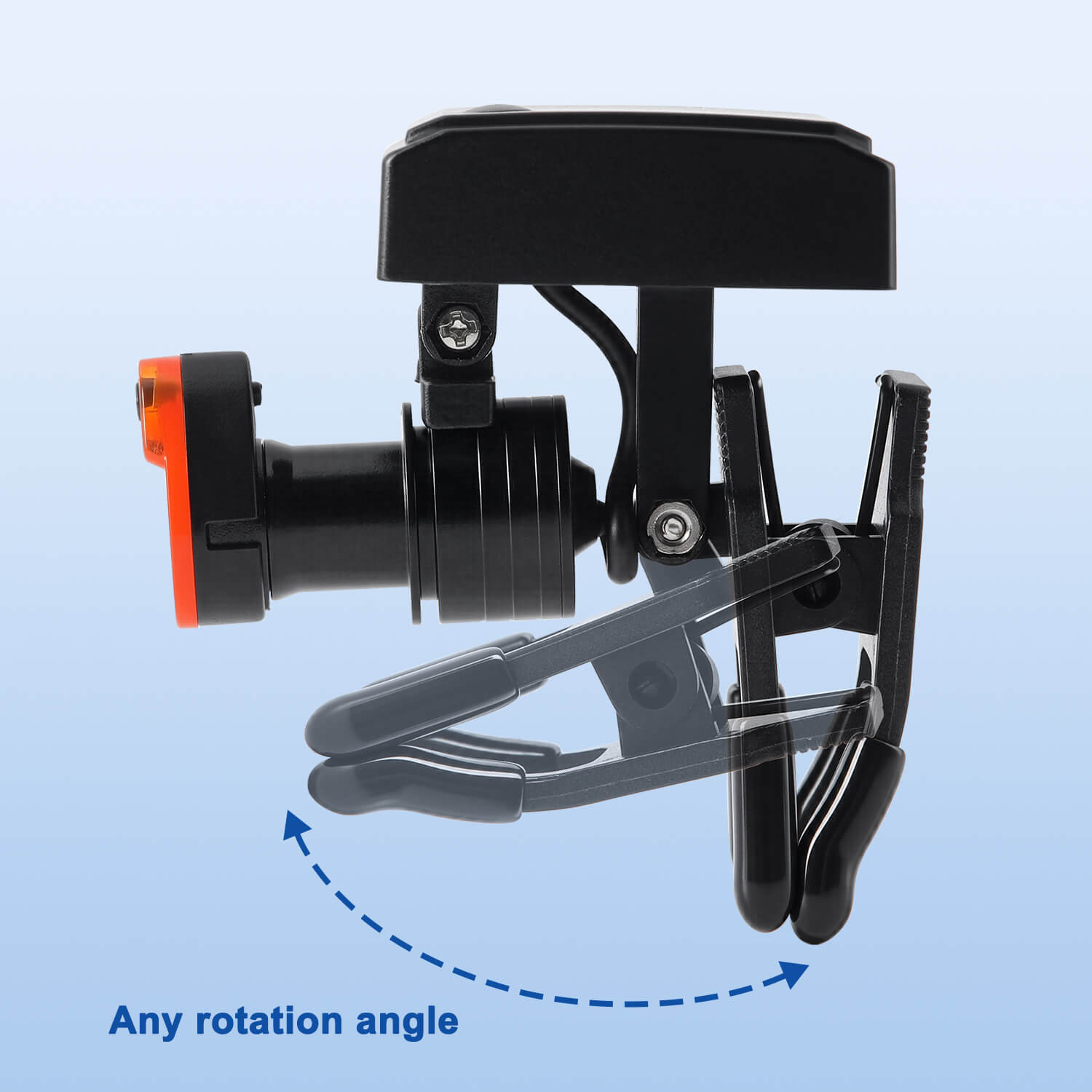 Dental 5W LED Wireless Headlight Filter Clip on Binocular Loupe- pairaydental.com