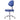 Dental Doctor Stool Adjustable Height Hydraulic Stool 360-Degree Rotated Blue - pairaydental.com