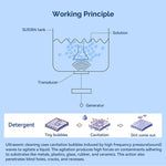 Ultrasonic Cleaning Machine 200ML with Digital Timer 43kHz - pairaydental.com