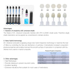 Light Cure Composite kit A1 A2 A3 A3.5 B1 - pairaydental.com