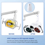 Dental Light Adapter Ring to Fit 22/26mm Connector Unit Chair LED Oral Camera Light - pairaydental.com