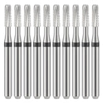 Dental Tungsten Carbide Bur FG 1958 Metal Cutting 10pcs/Box