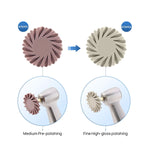 Dental Composite Polishing Wheel Kit Medium/Fine CA 2.35mm 6pcs/Box - pairaydental.com