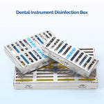 Dental Instrument Disinfection Box Sterilization and Autoclavable Rack Tray 5 /10 /20 Grids - pairaydental.com