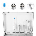 Dental Portable Turbine Mobile Delivery Unit Three Way Syringe Suction System with Air Compressor 4 Hole - pairaydental.com
