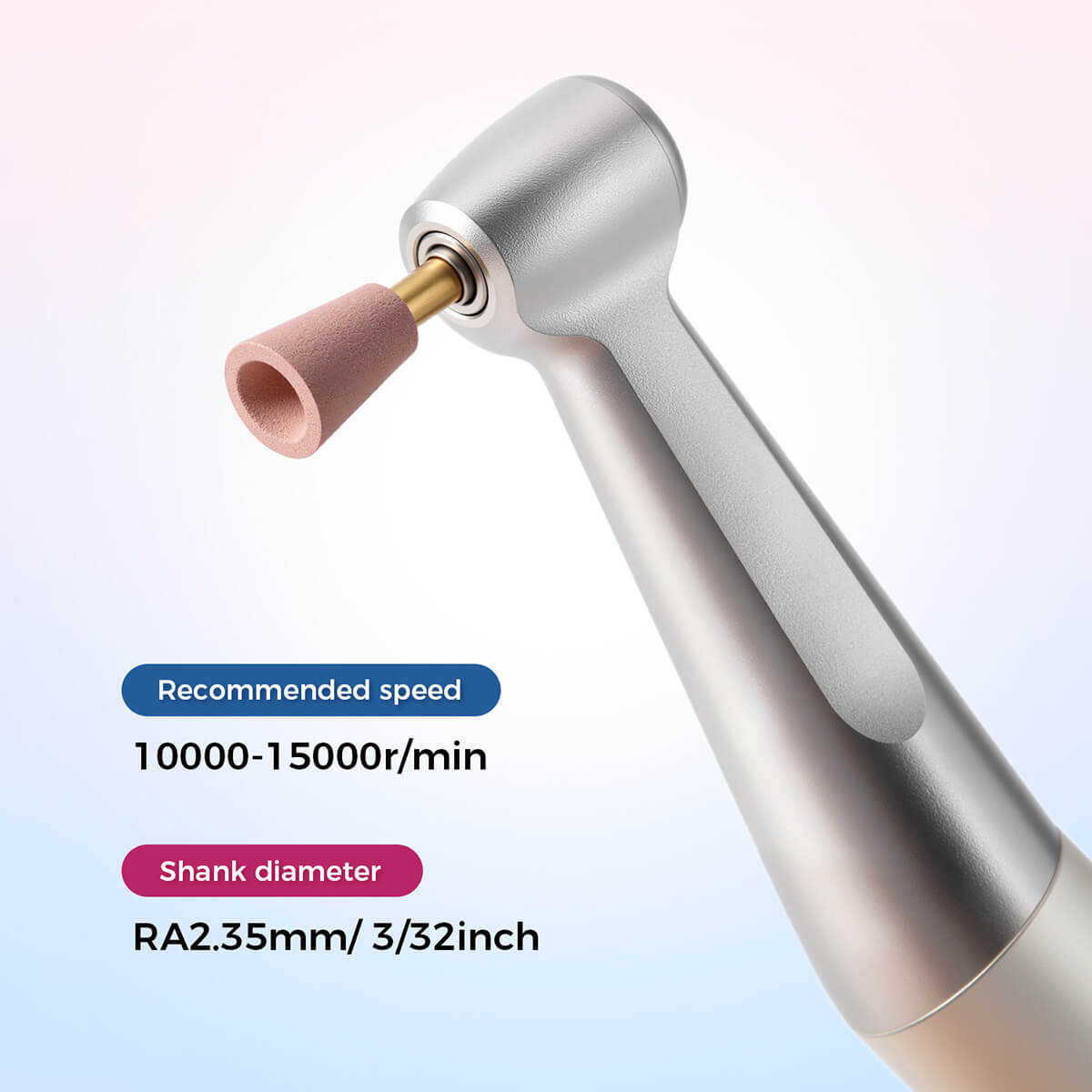 Dental Zirconia Composite Polishing Kit All‑purpose Bur Set RA 2.35mm 8pcs/Kit - pairaydental.com