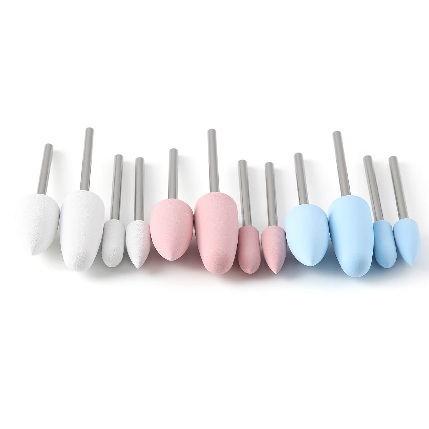 Dental Silicone Polishing Kit HP for Acrylics HP 2.35mm 12pcs/Box - pairaydental.com