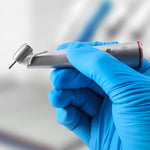 1:4.2 Electric Contra Angle Increasing Handpiece 45 Degree Fiber Optic External Water - pairaydental.com