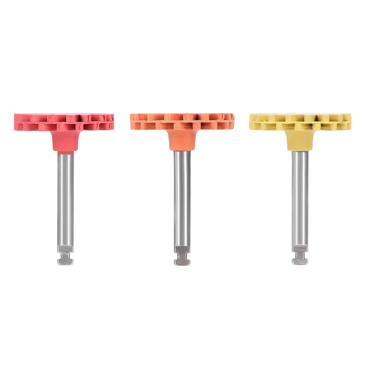 Dental Composite Polishing Wheel Rubber Polisher Coarse/Medium/Fine - pairaydental.com