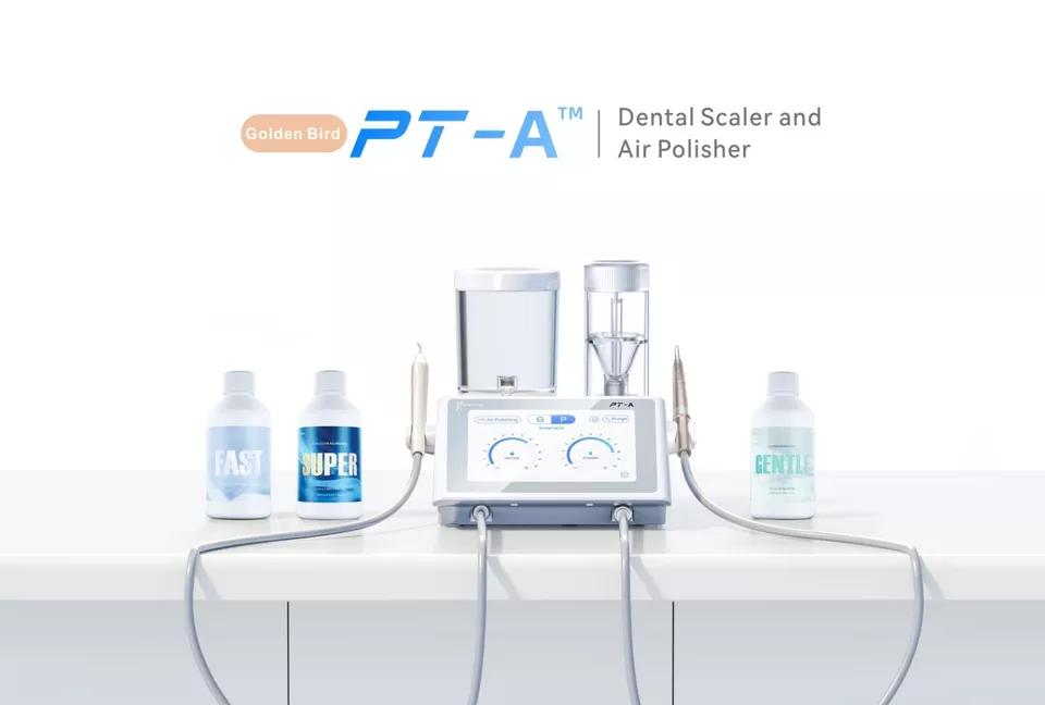 Woodpecker PT-A Dental Ultrasonic Scaler & Air Polisher System - pairaydental.com