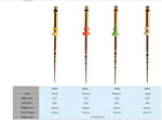 Endo Reciprocating Niti Rotary Engine Files 25mm Assorted 20-45# 4Pcs/Pk - pairaydental.com