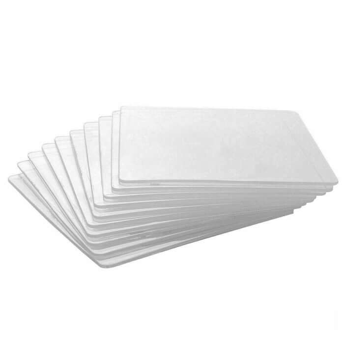 BIOART Dental Splint Thermoforming Vacuum Forming Sheet Square 5"x5" Hard Crystal Plates - pairaydental.com