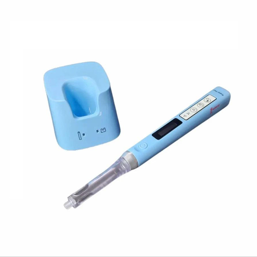 Woodpecker Super Pen Electronic Anesthesia Delivery Syringe System Blue - pairaydental.com