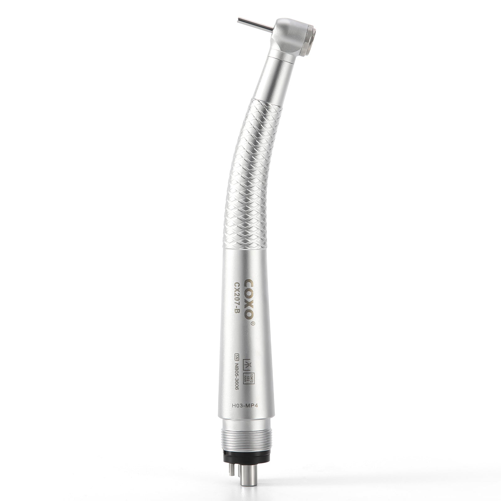 COXO CX207-G High Speed Air Turbine Handpiece Mini Head with 4 Holes Coupler #H03-MP4 - pairaydental.com