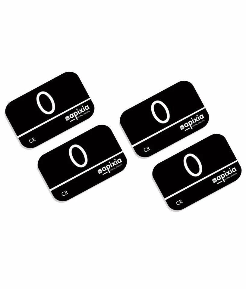 Apixia Reusable Phosphor Plates Size #0 #1 #2 PSP 4pcs/Pack - pairaydental.com