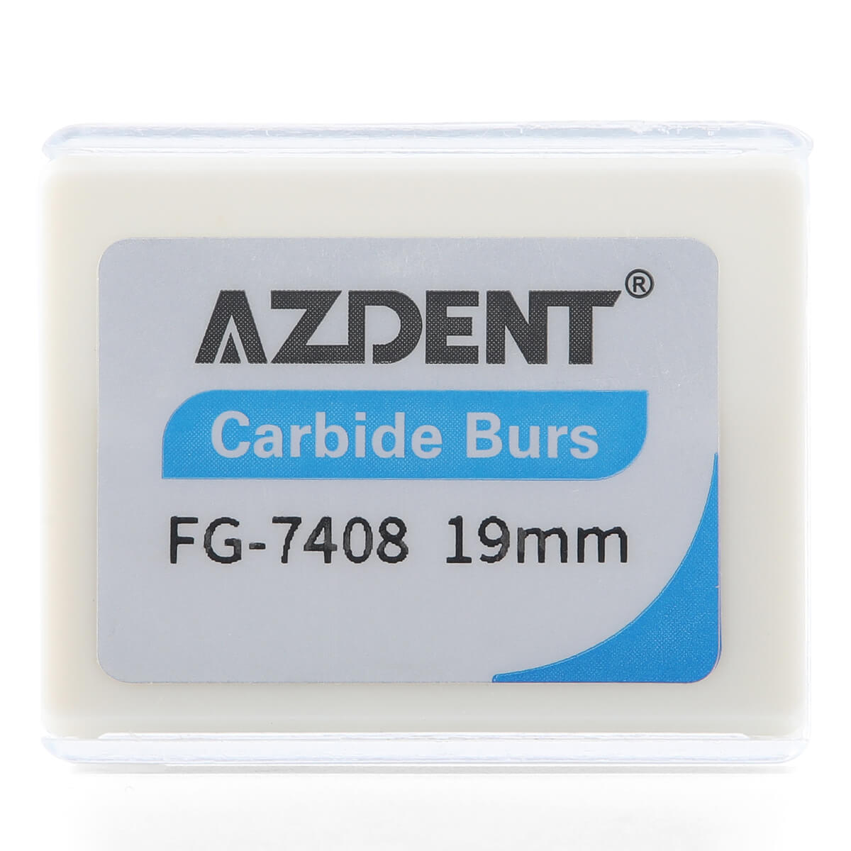 Dental Carbide Burs Egg Shaped Trimming Finishing FG 7408 10pcs/Box - pairaydental.com