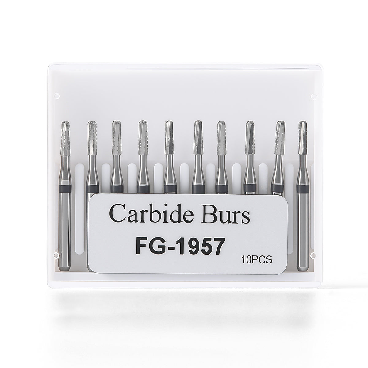 Dental Tungsten Carbide Bur FG 1957 Metal Cutting 10pcs/Box