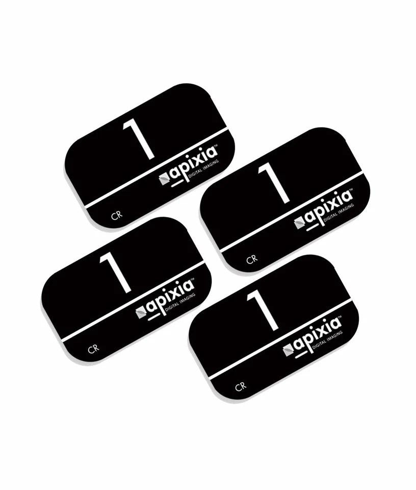 Apixia Reusable Phosphor Plates Size #0 #1 #2 PSP 4pcs/Pack - pairaydental.com