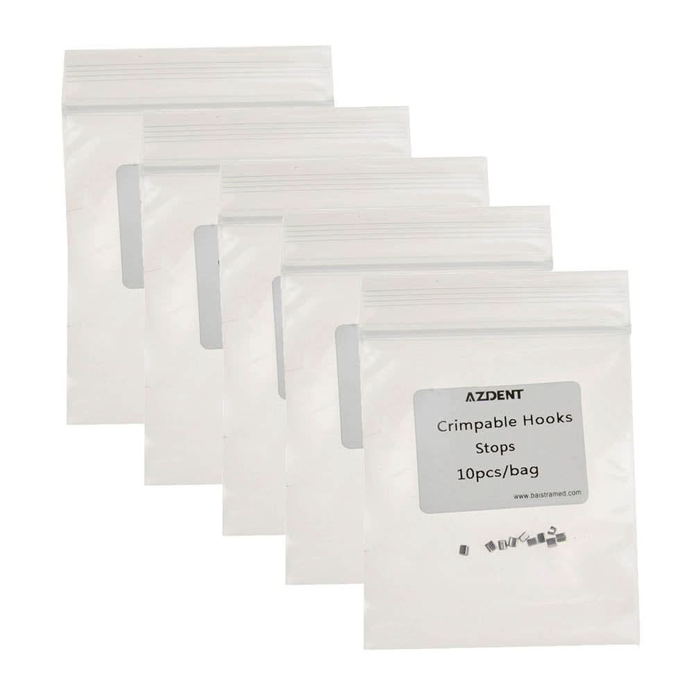 Dental Crimpable Hooks Stops 10pcs/Bag