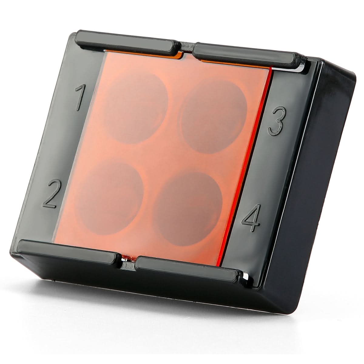 4 Holes Dental Veneer Storage Box Shading Light Storage Case - pairaydental.com