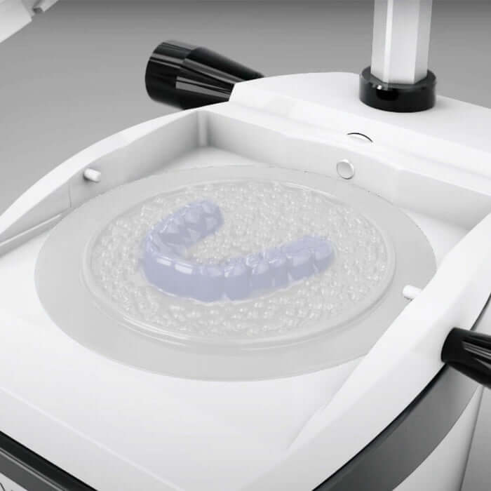 BIOART Dental Splint Thermoforming Vacuum Forming Sheet Square 5"x5" Hard Crystal Plates - pairaydental.com
