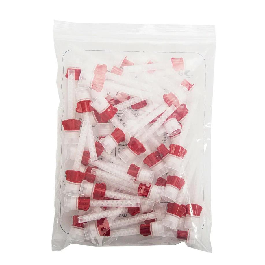 DX-Mixer Disposable Dental HP Impression Mixing Tips Medium Body 5.4mm 1:1 Ratio 48pcs/Pack - pairaydental.com