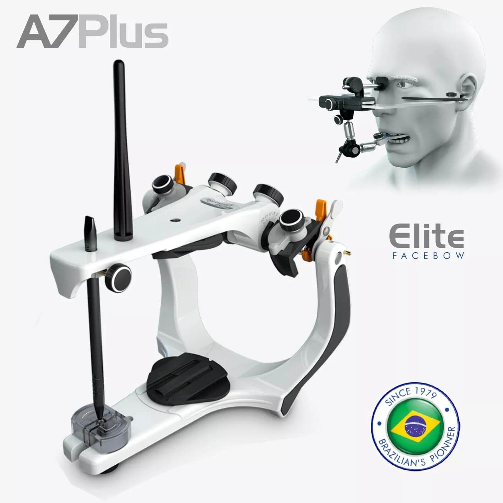 BIOART Articulator A7 Plus with Elite Facebow Semi-Adjustable