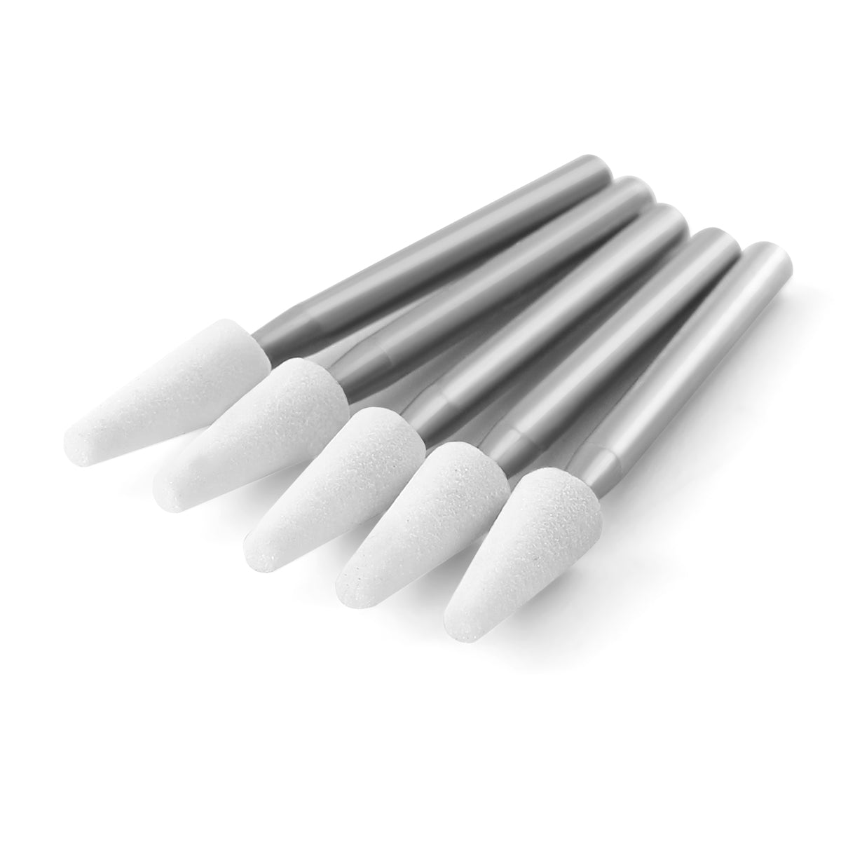 Dental Fine Polishing Kit FG Burs Flate End Taper White Stones 12pcs/Kit - pairaydental.com 