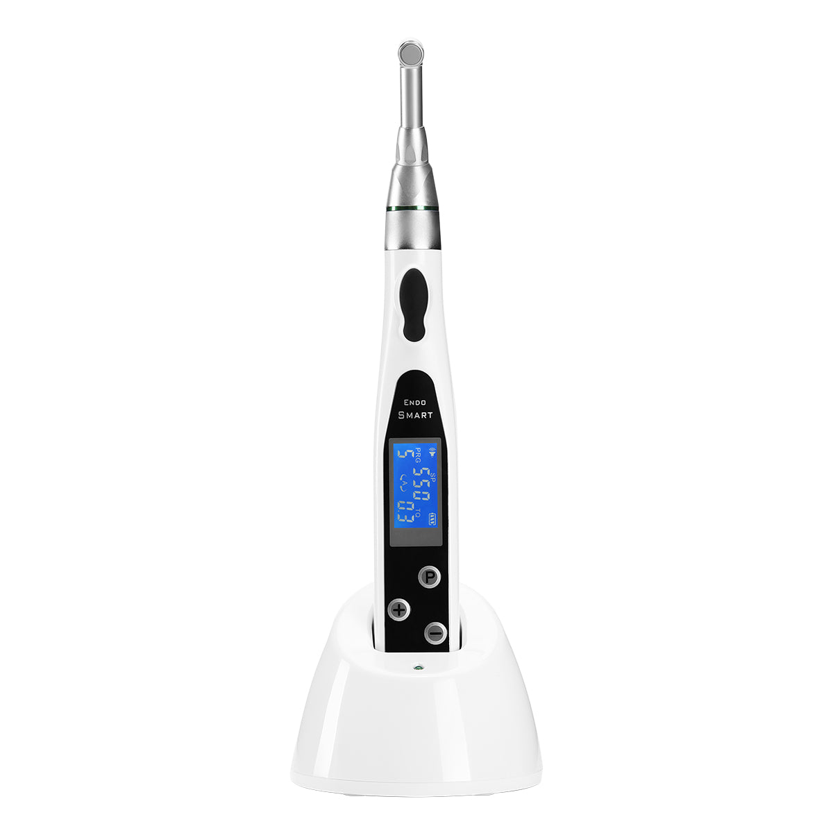 LED Wireless Endodontic Motor Handpiece With 16:1 Contra Angle 9 Modes - pairaydental.com
