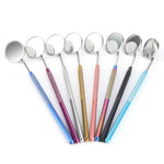 Dental Colorful Mouth Mirror Removable Mirror 8pcs/Kit - pairaydental.com