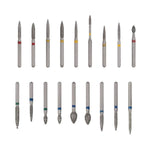Dental Diamond Bur FG FO Series Flame Full Size 5pcs/Pack - pairaydental.com